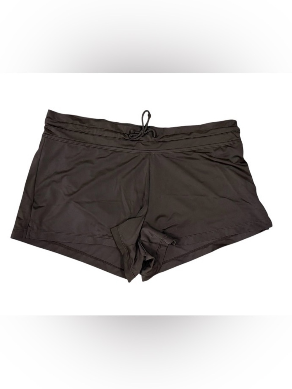 Jantzen Brown Swim Shorts with drawstring waist size 16